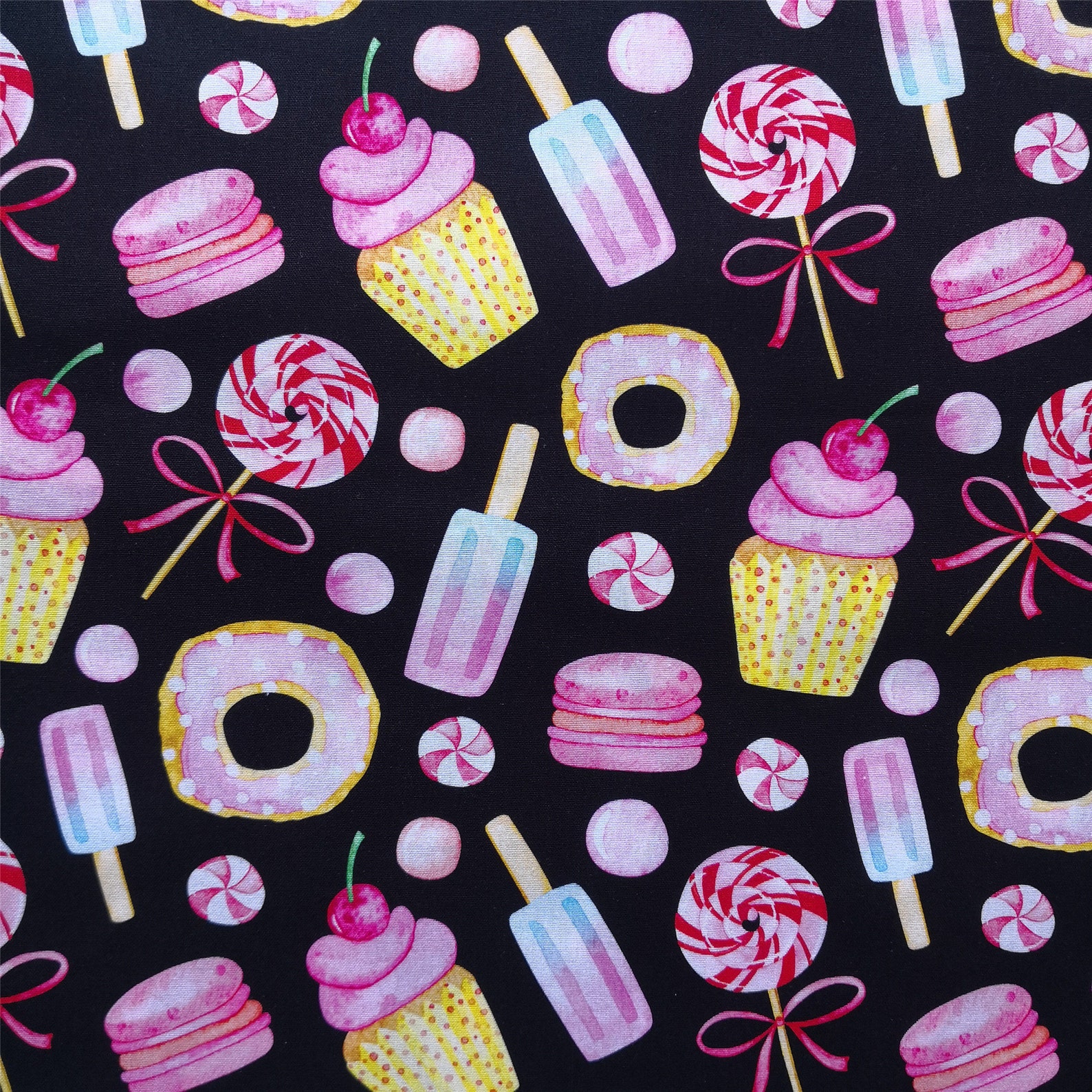 Candy FabricCandies FabricPopsicle FabricDonut FabricCakes Etsy
