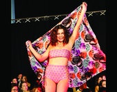 SALE Amie Abstract Butterflies Sarong - Illuminate Collection - Soft - Swimwear - Gift - Present - One Piece - Swimwear - Comfort - Sheer