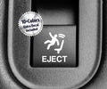 Eject Button Decal For Blank Car Buttons, Funny Car Accessories for Men, Stocking Stuffers for Car Guys