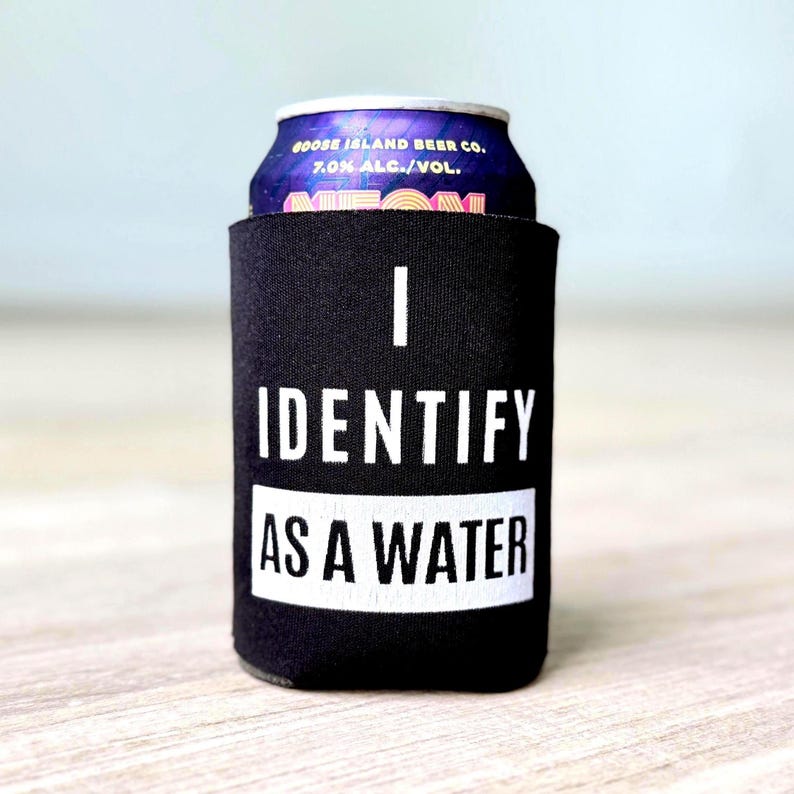Funny Can Cooler I I I I Identity As A Water afbeelding 2