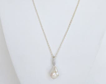 AAA Baroque Freshwater Pearl Necklace