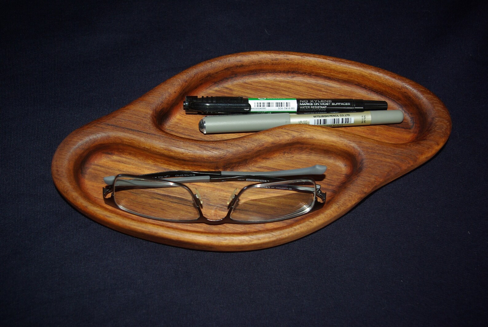 Coffee Bean Shaped Twin Eyeglass Tray Eye Glass Holder Mid Etsy