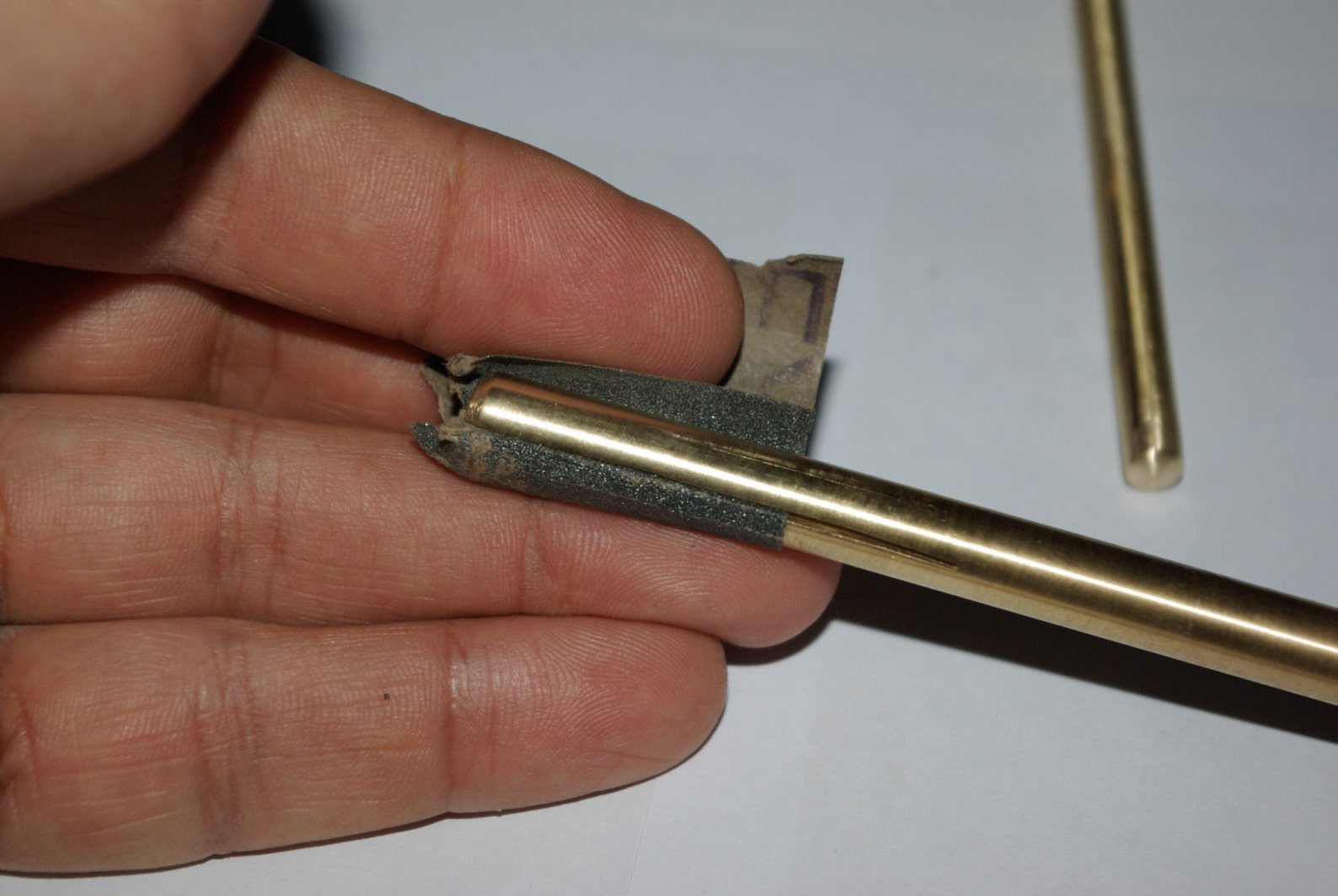 Brass Sanding Attachment for Hand Drill Drill Press Etsy