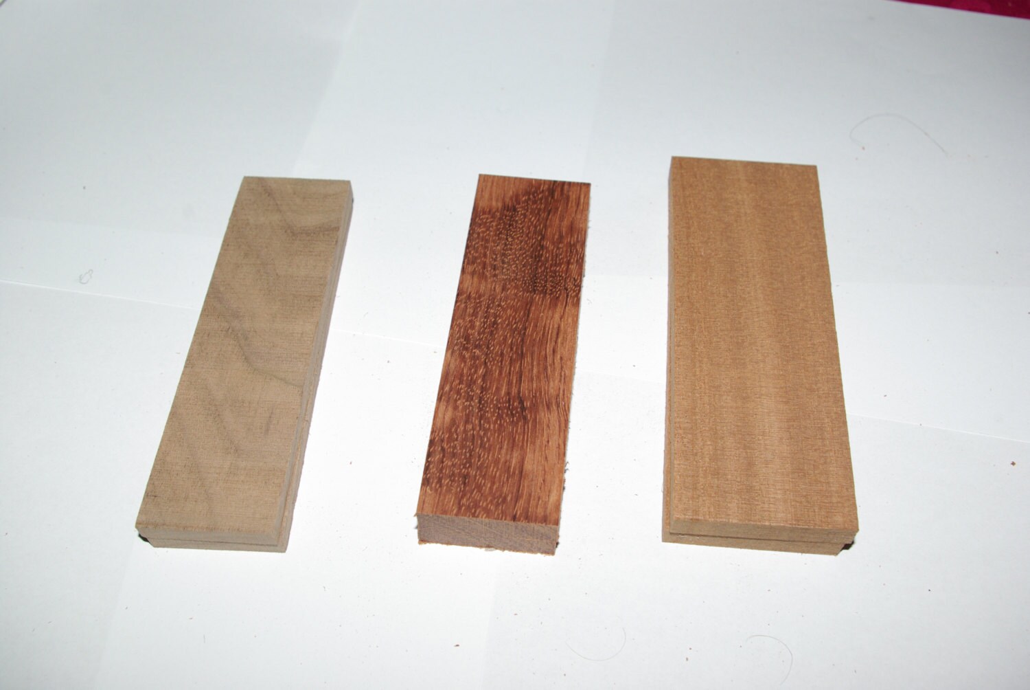 Sets of wooden knife handle scales pistol grip wood blanks Etsy