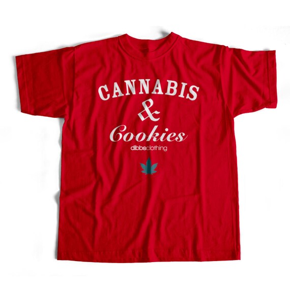 black and red cookies shirt