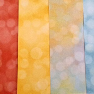 Carte stampate, Stampin'Up, collezione Beau Bokeh, scrapbooking, 12 fogli 15 X 15 cm