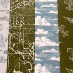 Papiers imprimés, Stampin'Up, Collection Conquérir le ciel, lot de 12 feuilles , format 15 X 15 cm