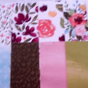 Papeles impresos, Stampin'Up, Belleza en el Agua, scrapbooking, 12 hojas