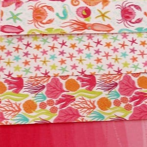 Papiers à motifs, Stampin'Up, Collection Amis de l'Océan, 15 X 15 cm, lot de 12 feuilles