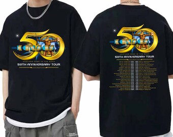 Kansas 50-jähriges Jubiläum Tour Shirt, Kansas Band Fan Shirt, Kansas 2024 Konzert Shirt, Kansas 2024 Shirt