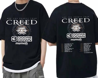 Creed 2024 Tour Shirt, Are You Ready Tour? Shirt, Creed Band Fan Shirt, Creed 2024 Concert Shirt, Creed Tee, Creed Rock Band Shirt