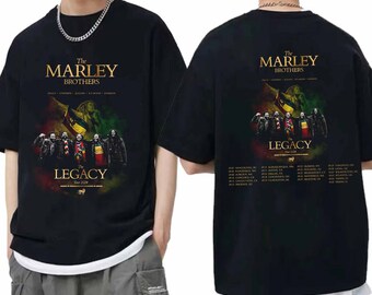 The Marley Brothers 2024 Tour Shirt, The Marley Brothers Legacy Tour 2024 Shirt, The Marley Brothers Fan Shirt, The Marley Brothers Band Tee