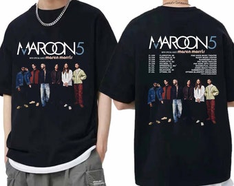 Maroon 5 2024 Tour Shirt, Maroon 5 Band Fan Shirt, Maroon 5 Concert Shirt For Fan, Maroon 5 Tee Gift