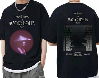 Jhene Aiko The Magic Hour Tour 2024 Shirt, Jhene Aiko Fan Shirt, Jhene Aiko 2024 Tour Shirt, The Magic Hour 2024 Concert Shirt