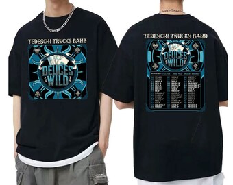 Tedeschi Trucks Band - 2024 Deuces Wild North American Tour Shirt, Tedeschi Trucks Band 2024 Tour Shirt, Deuces Wild 2024 Tour Shirt