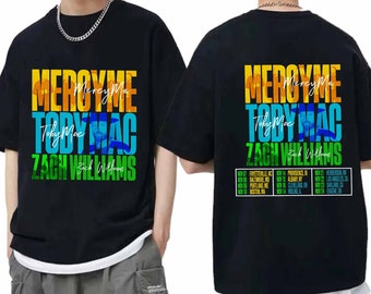TobyMac, MercyMe and Zach Williams 2024 Tour Shirt, MercyMe, TobyMac, Zach Williams Fan Shirt