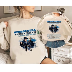 George Strait & Chris Stapleton 2024 Stadium Shows Shirt, George Strait and Chris Stapleton 2024 Concert Shirt, George Strait Fan Shirt