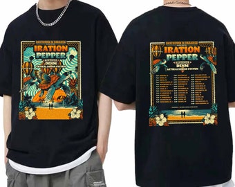 Iration - Daytrippin in Paradise Sommer 2024 Shirt, Iration Band Fan Shirt, Iration 2024 Konzert Shirt, Daytrippin in Paradise Tour Shirt