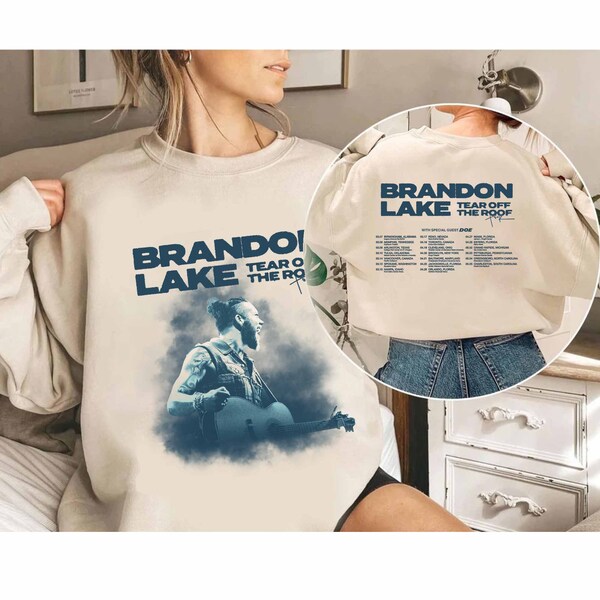 Brandon Lake Tear Off The Roof Tour 2024 Shirt, Brandon Lake Fan Gift Shirt, Brandon Lake Concert 2024 Shirt