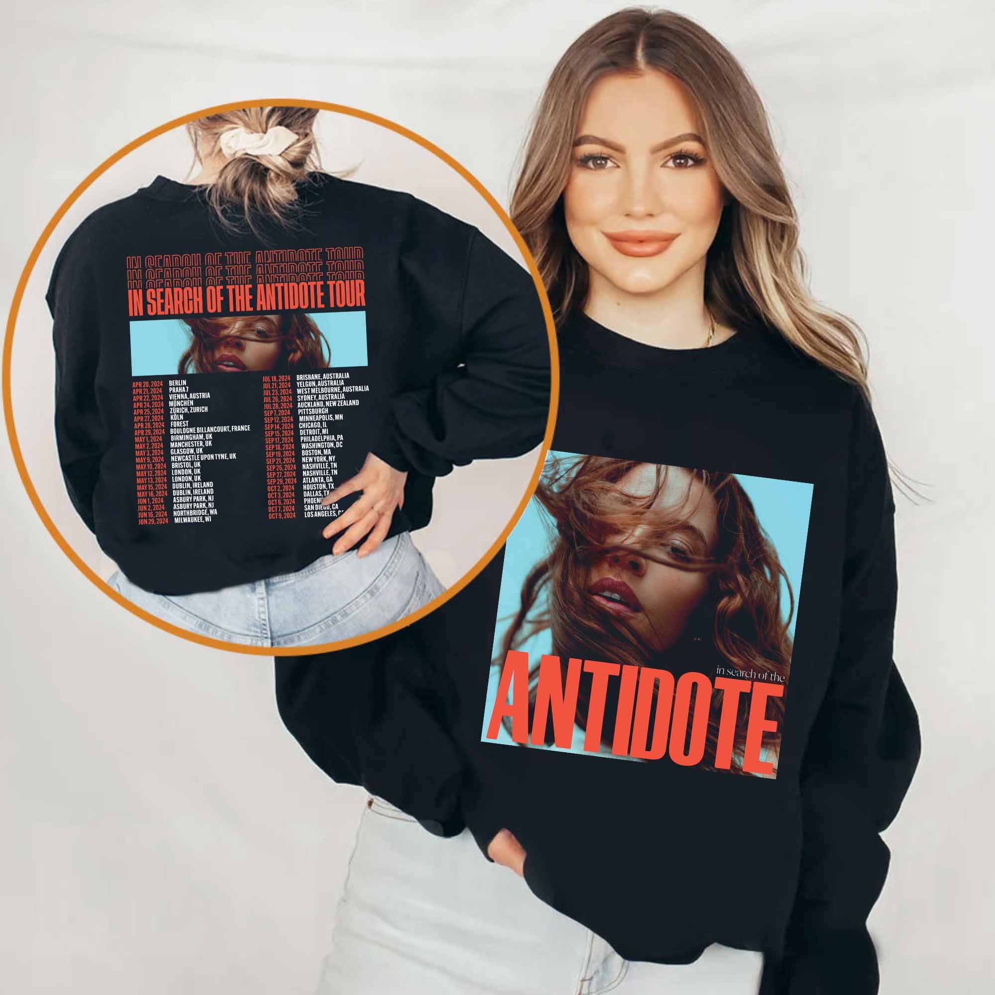 Fletcher - In Search of the Antidote Tour 2024 Shirt, Fletcher Fan ...