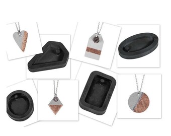 Gießform. Betonform. Gießform aus Resin. Flexible Form.