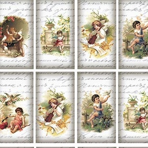 ANGELS Rice Paper for Decoupage - Decoupage Paper - Craft Paper #R0532