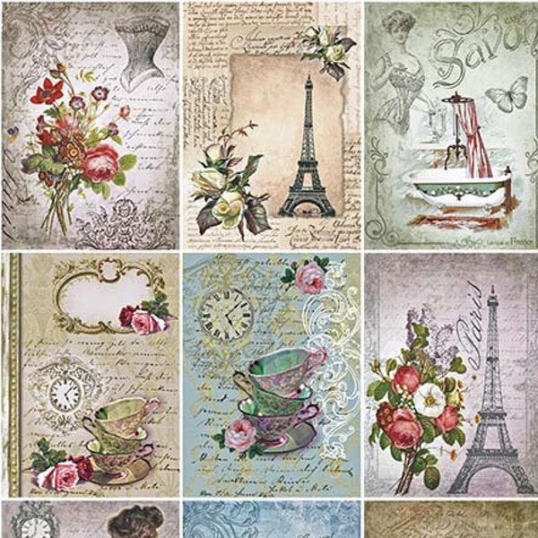 Decoupage Rice Paper  #R0534