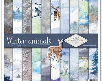 Set of 11 sheets 12.2/'/'x12.6/'/' #021 CARNIVAL Scrapbooking paper