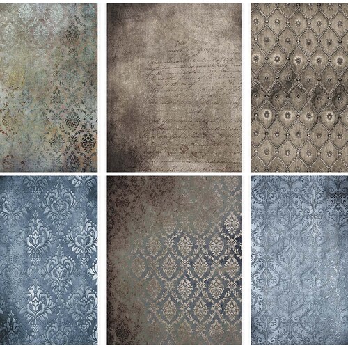 Rice Paper Sheet WALLPAPER for Decoupage Album Journal. 1 Etsy