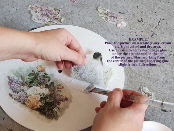 Papel de arroz textos, pajaros y flores, para usar en manualidades y  decoración