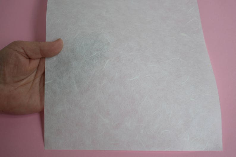 Plain rice paper. Mulberry Paper. Printable Rice paper. Ivory Etsy