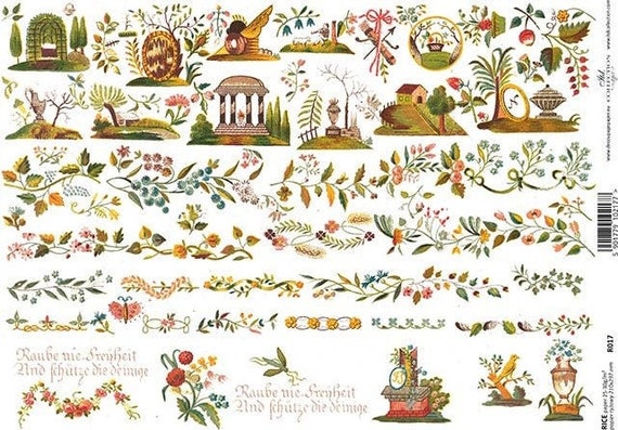Papel De Arroz letras y mujer para Decoupage álbum de recortes y elaboración de 255