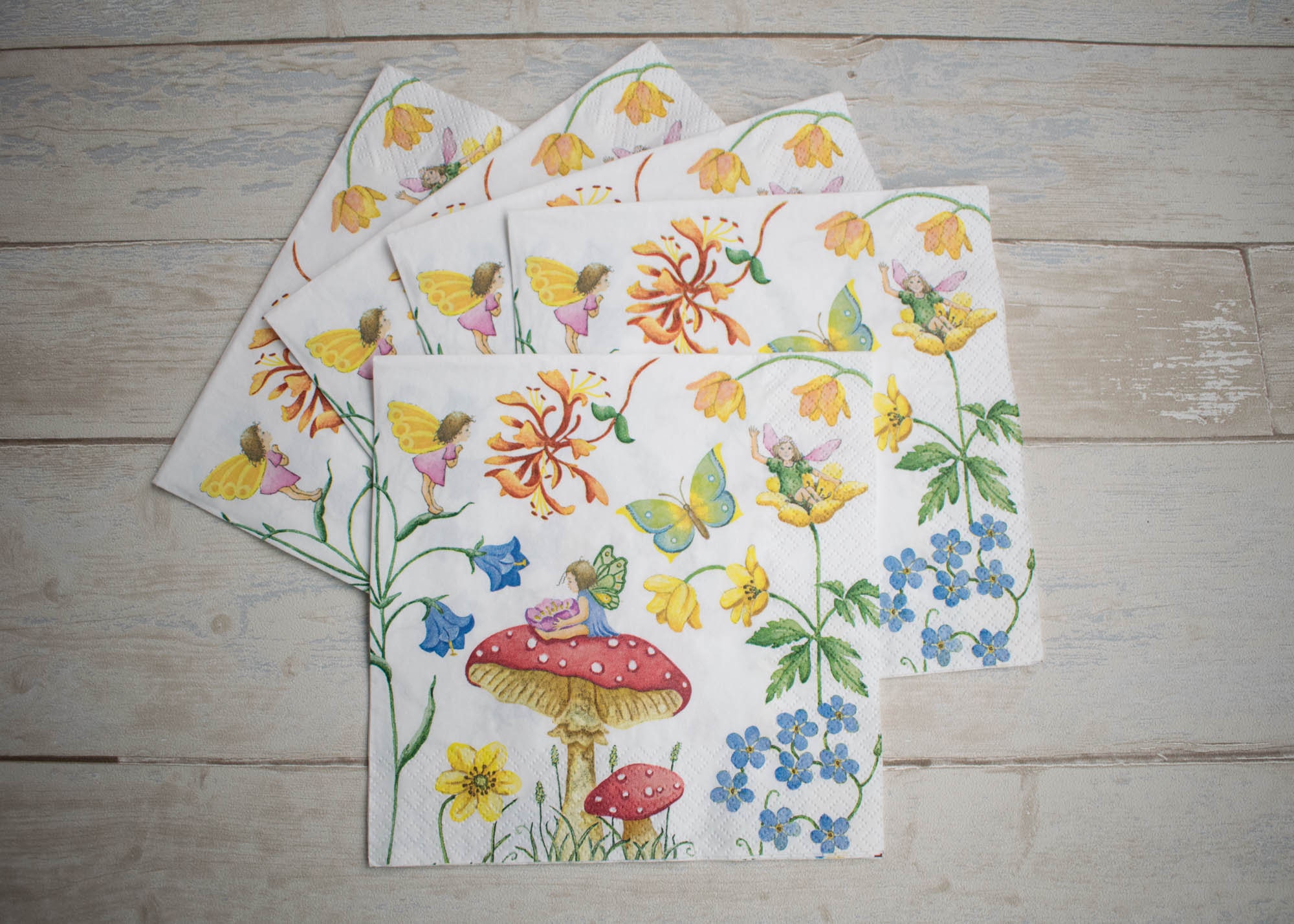 Decoupage Paper Napkins Set of 5 2049 Etsy
