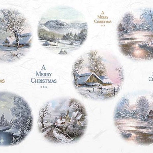 Winter Rice Paper - Etsy