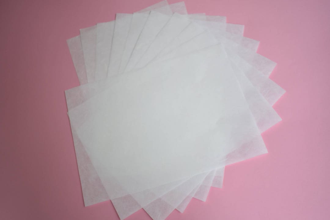 10 Sheets 26 Gsm Plain White Rice Paper or Mulberry Paper, Printable A4 