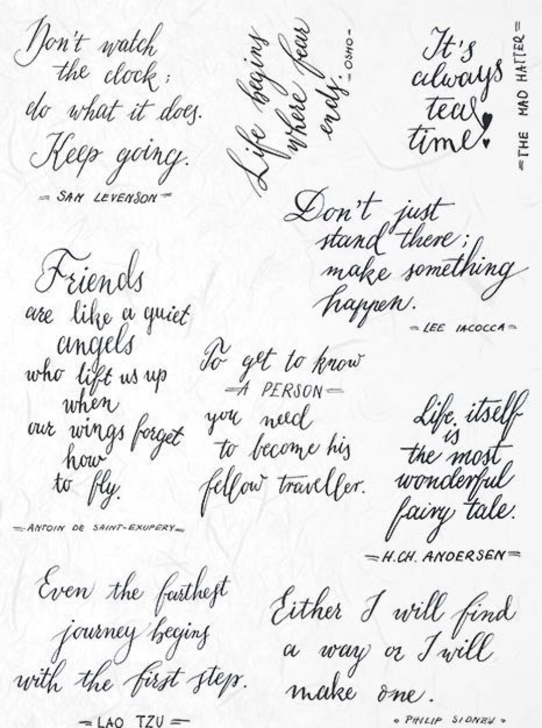 Rice Paper for Decoupage. Wisdom Sentences R1608 Etsy