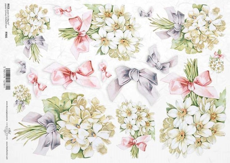 Decoupage Sheets Rice Decoupage Paper Lovely birds 3 Scrapbooking