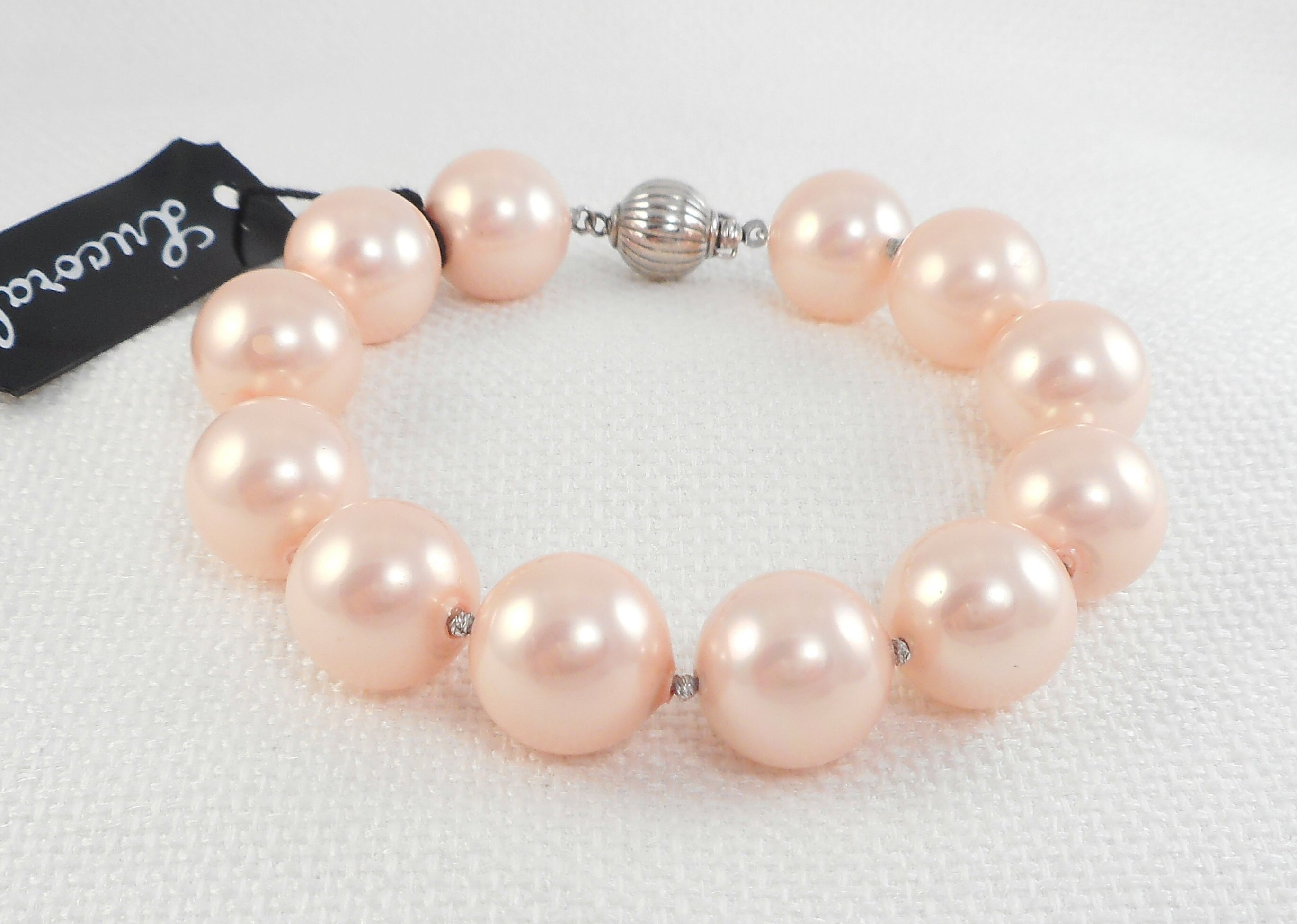 アクセサリー 1950s' ribbon  pink RS pearl bracelet il_fullxfull.1628005872_6dl9.jpg