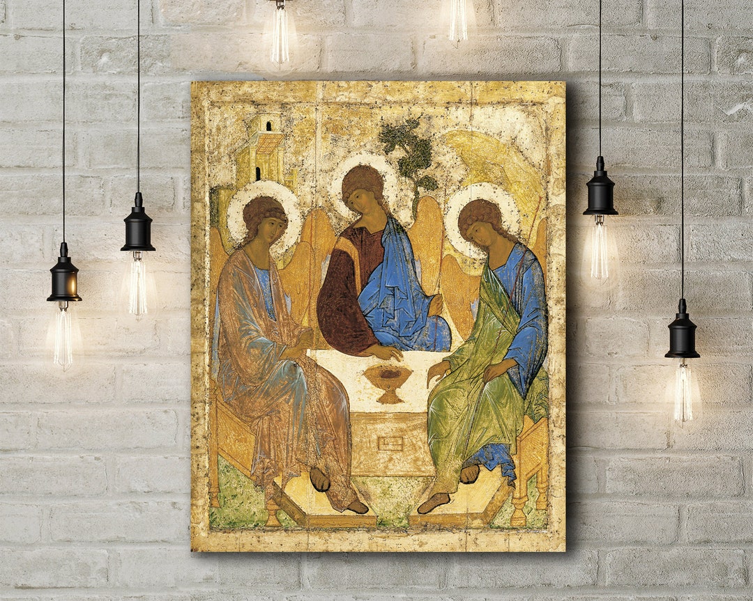 Canvas Art Print of the Trinity. Large Size (30 X 20 Inches) - Etsy