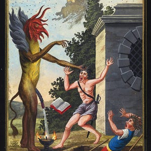 Occult Art: Compendium Rarissimum, Folio 16 c. 1775. Fine Art Print/Poster. (004766)