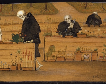 Hugo Simberg: The Garden of Death. Fine Art Print/Poster (0049)