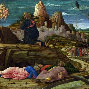 Andrea Mantegna: The Agony in the Garden. Fine Art Print/Poster