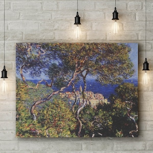Landscape Canvas Art Print of Monet: Bordighera.