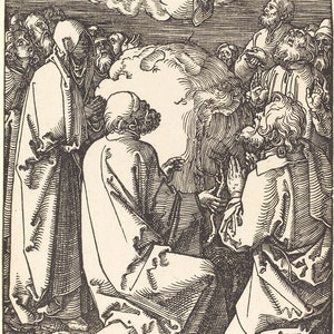 Albrecht Dürer: A Ascensão. Impressão / pôster de belas artes
