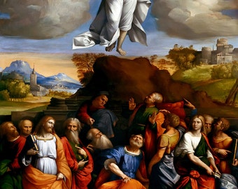 Garofalo: Ascension of Christ. Fine Art Print/poster (001295) - Etsy