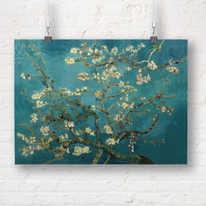 Vincent van Gogh: The Blossoming Almond Tree. Fine Art Print/Poster (001349)