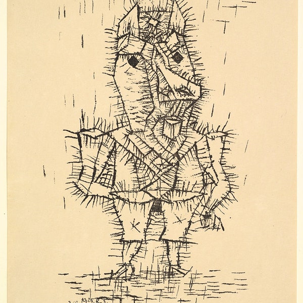 Paul Klee: Ass (Esel). Fine Art Print/Poster (5033)