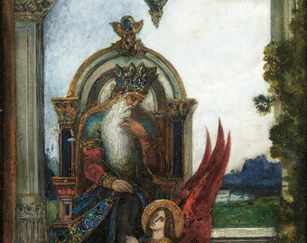 Gustave Moreau: King David. Fine Art Print/Poster