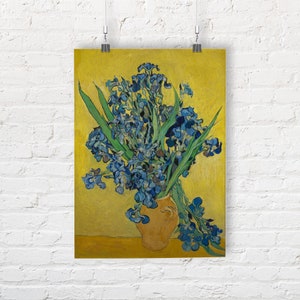 Vincent van Gogh: Irises. Fine Art Print/Poster