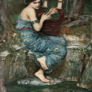 John William Waterhouse: O Encantador. Impressão / pôster de belas artes